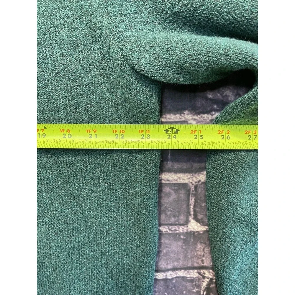 Banana Republic Eco Sweater Mens XL Green Brushed Knit Heritage Academia Classic